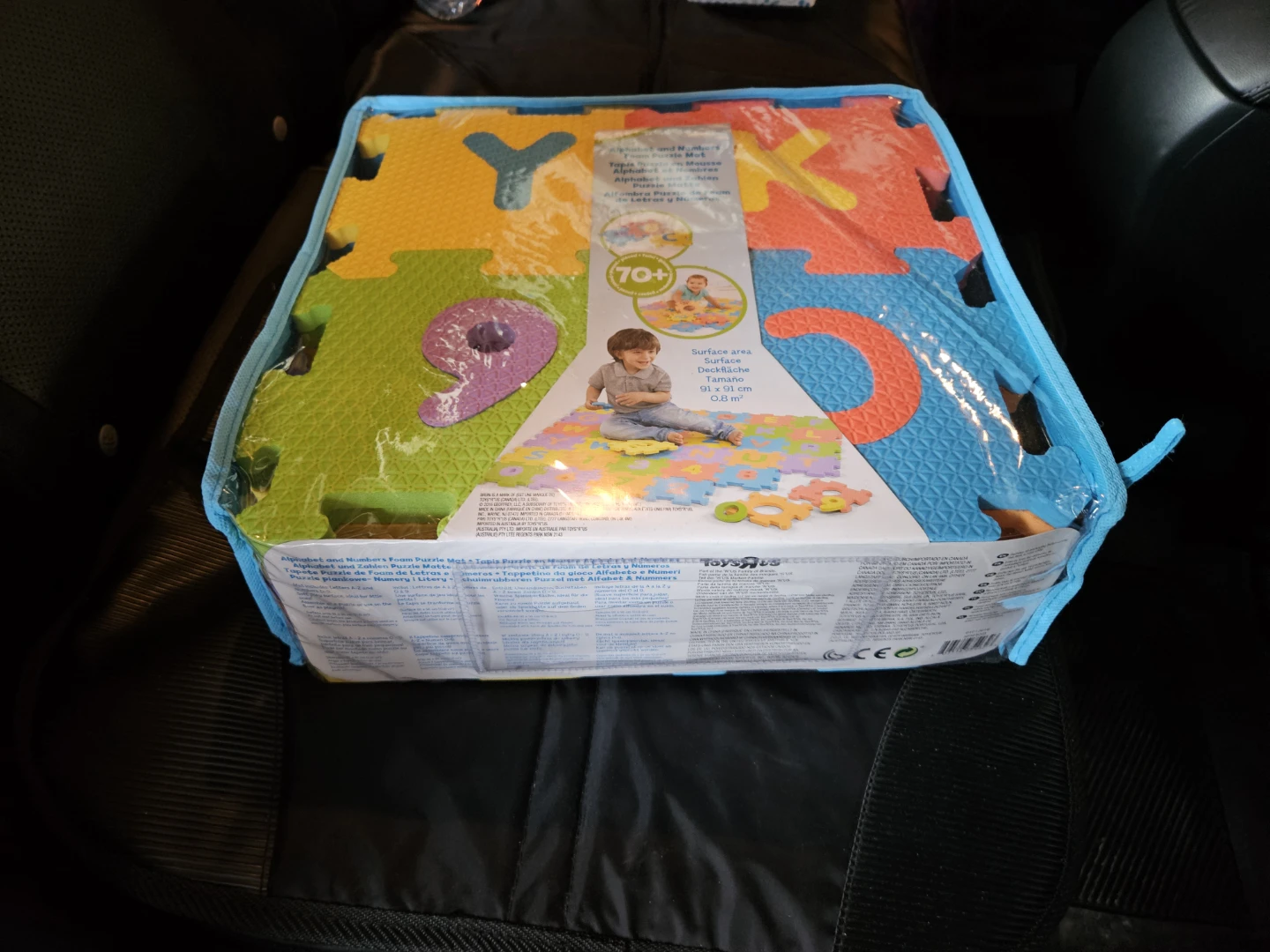 Alphabet & Numbers Foam Puzzle Mat