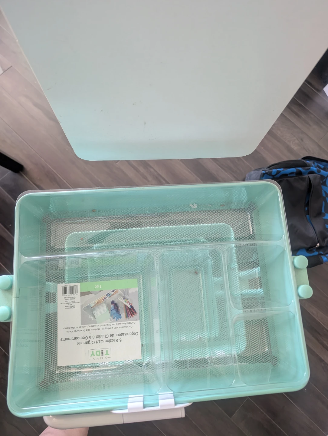 Simply Tidy 5-Section Craft Cart Organizer - photo 3