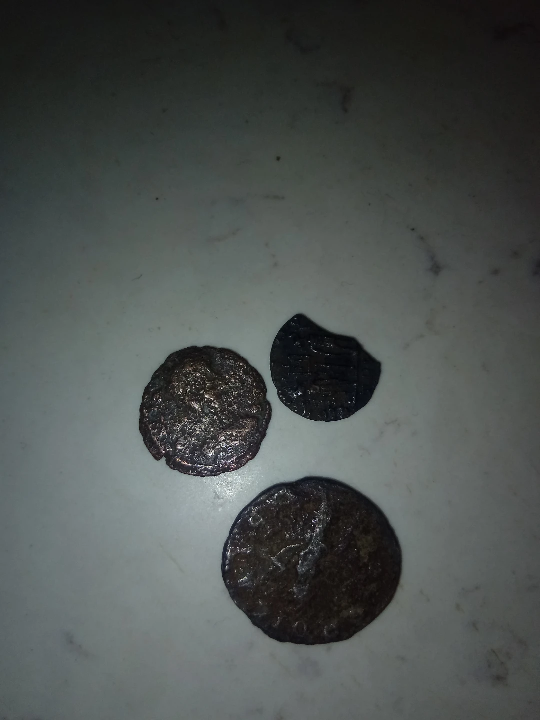 Lot of 3 ancient Roman Period Bronze Coin (Circa