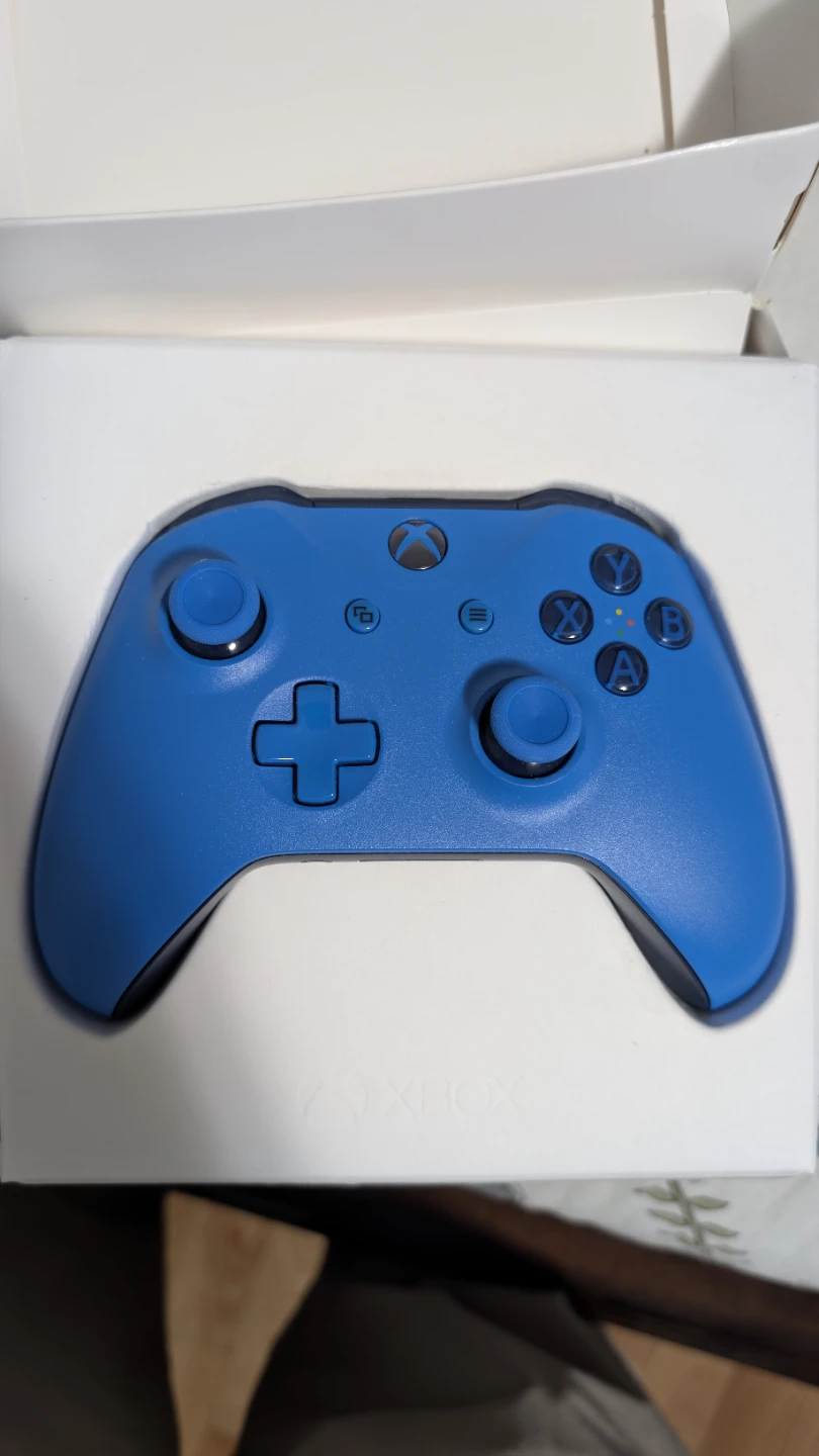 Blue Xbox Wireless Controller with Xbox Game Pass Ultimate Trial