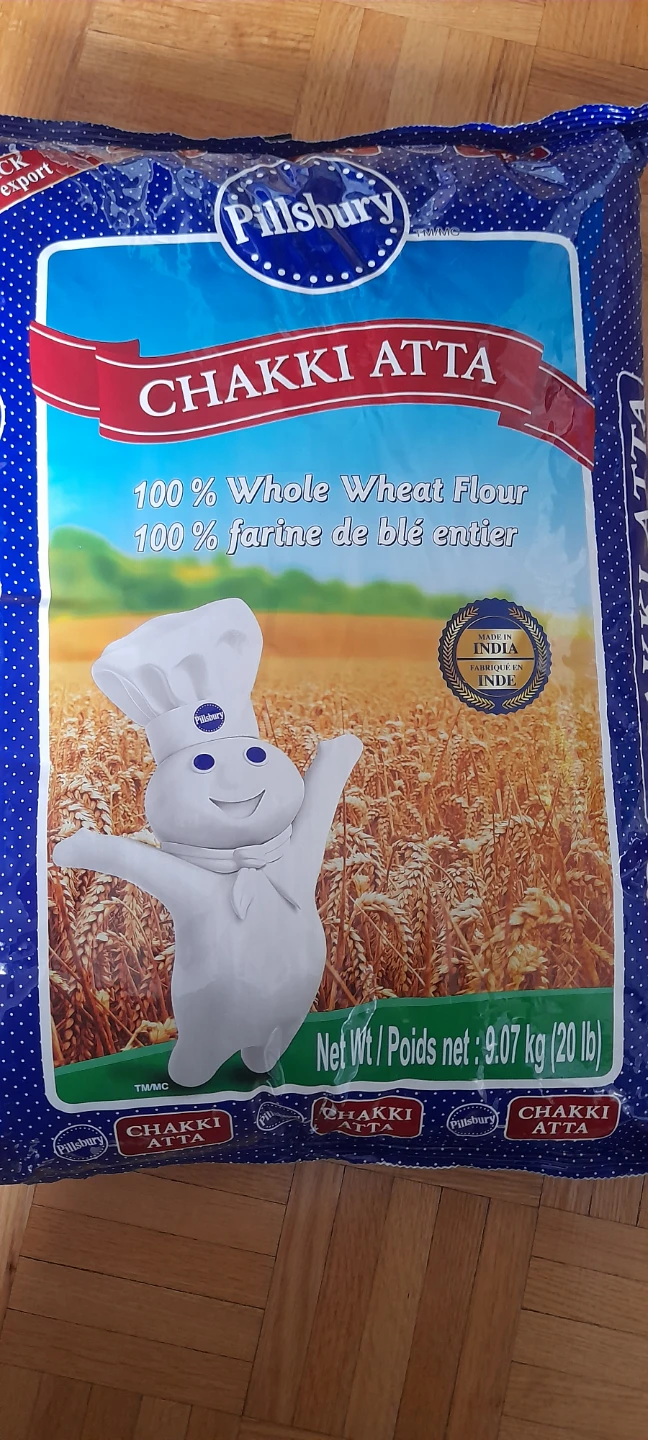Pillsbury Chakki Atta Whole Wheat Flour 9.07 kg