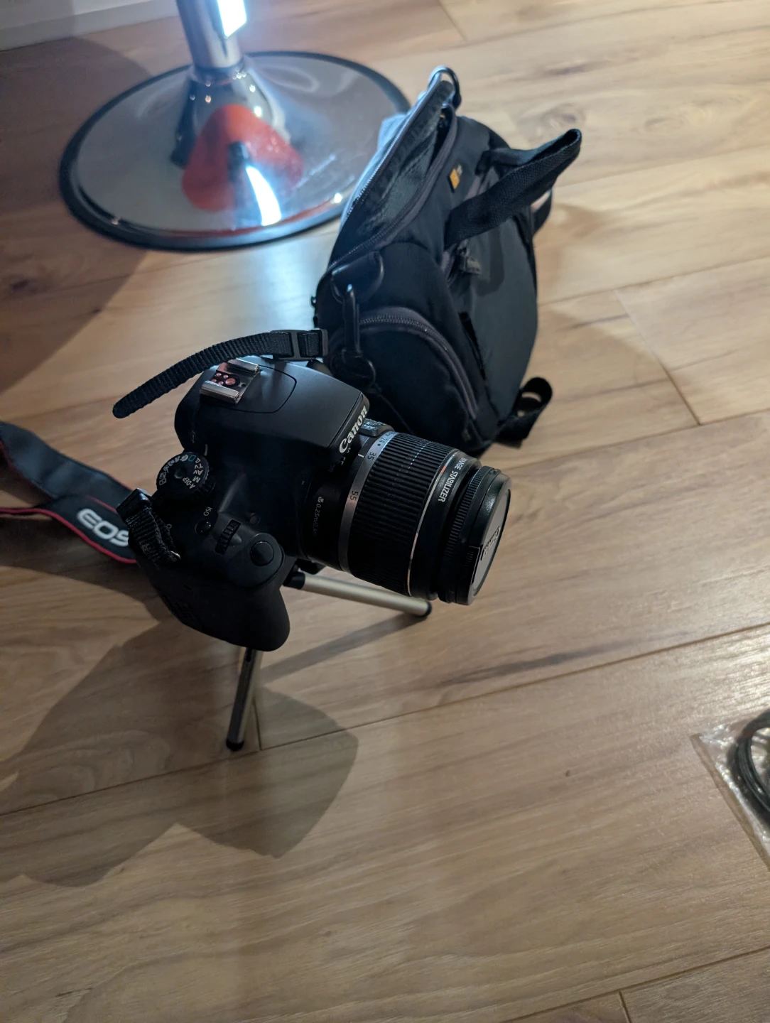 Canon EOS Digital Camera with Bag and Tripod - photo 3