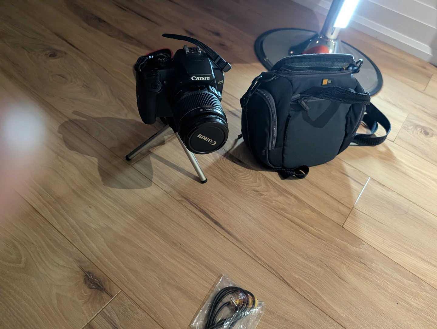 Canon EOS Digital Camera with Bag and Tripod - photo 5