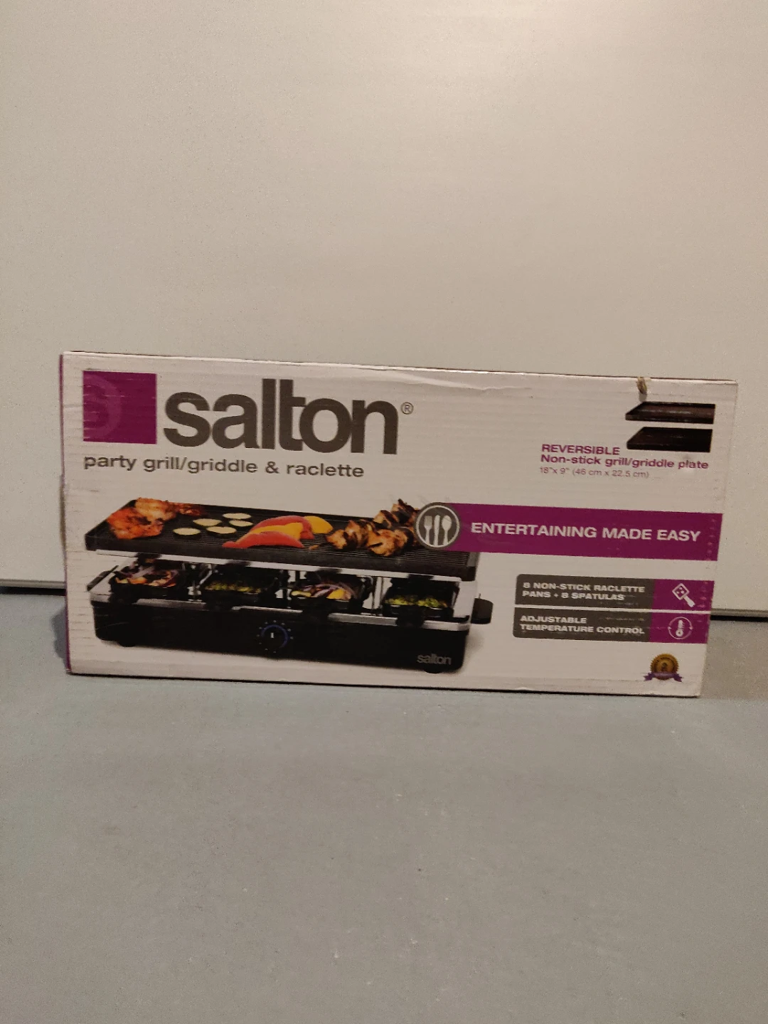 Salton Party Grill/Griddle & Raclette