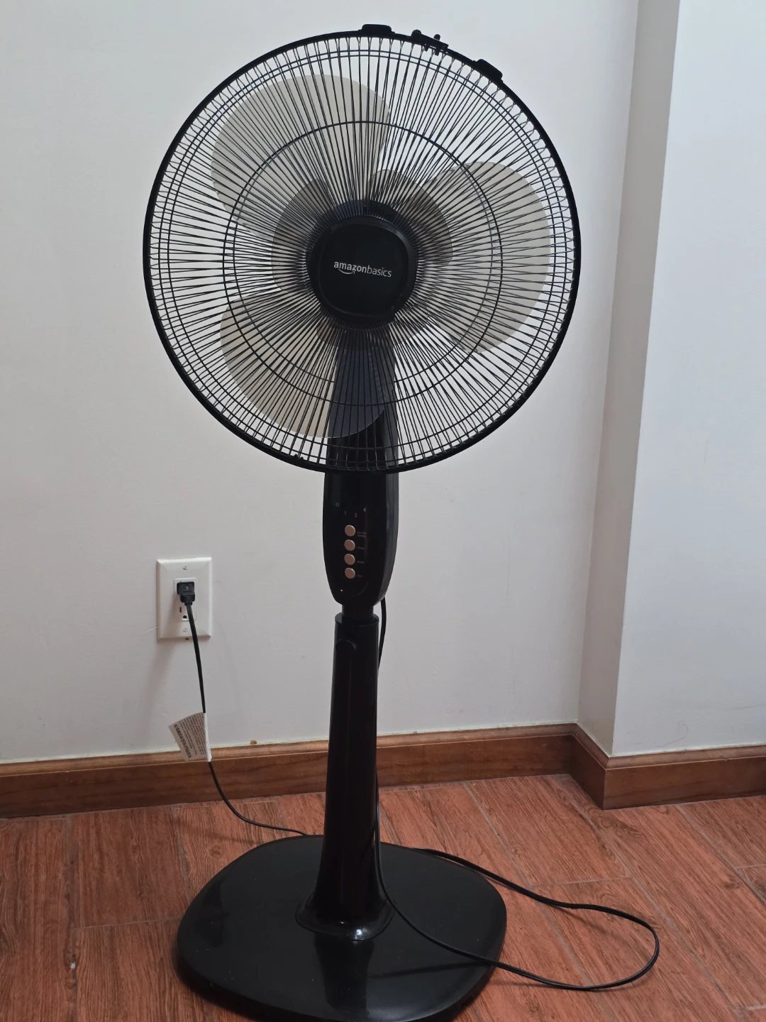 Amazon Basics Pedestal Fan - Black