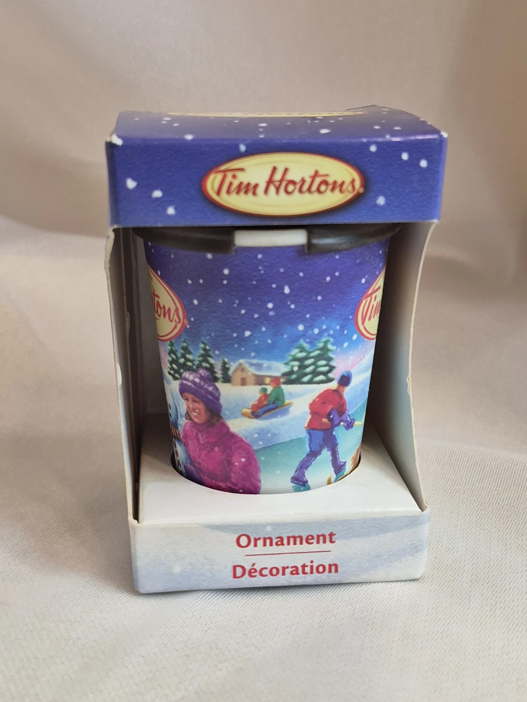 Tim Hortons Ceramic Collectable Coffee Hanging Ornament