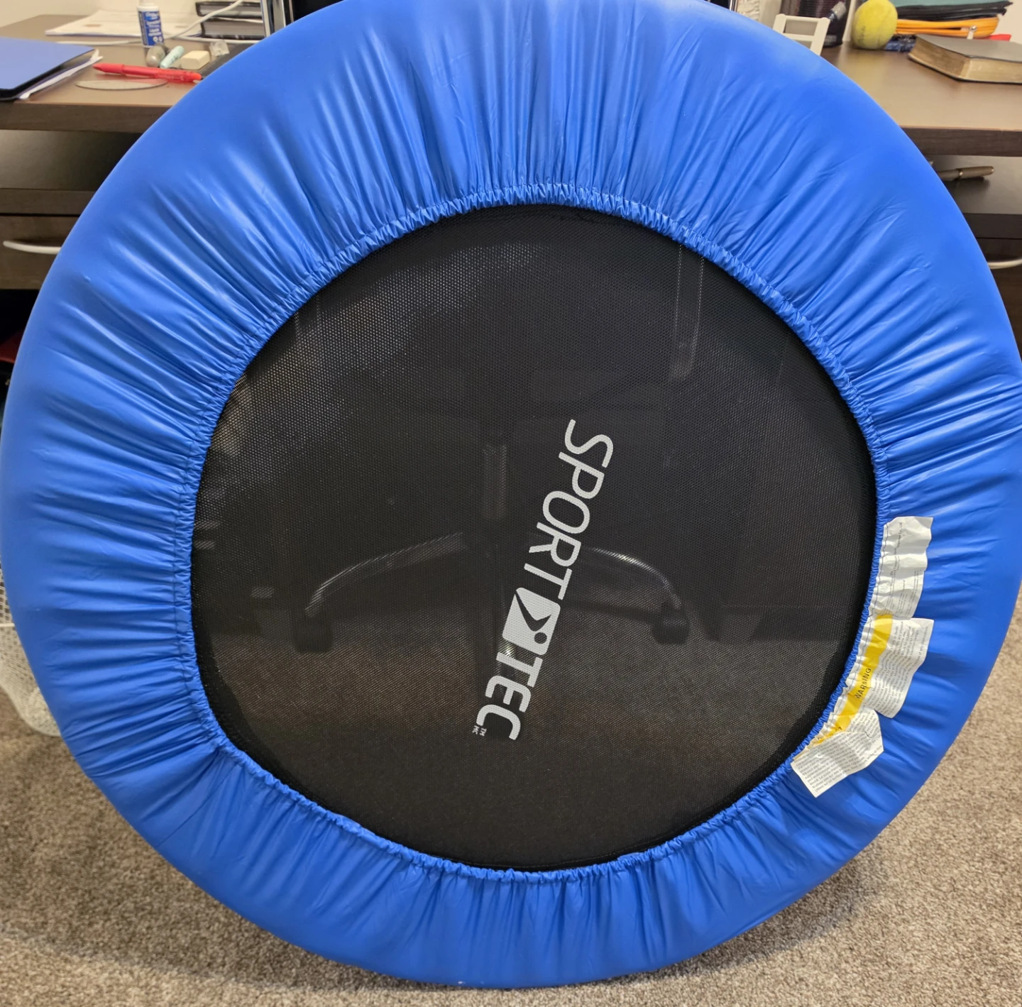 SPORTek Blue Mini Trampoline - photo 3