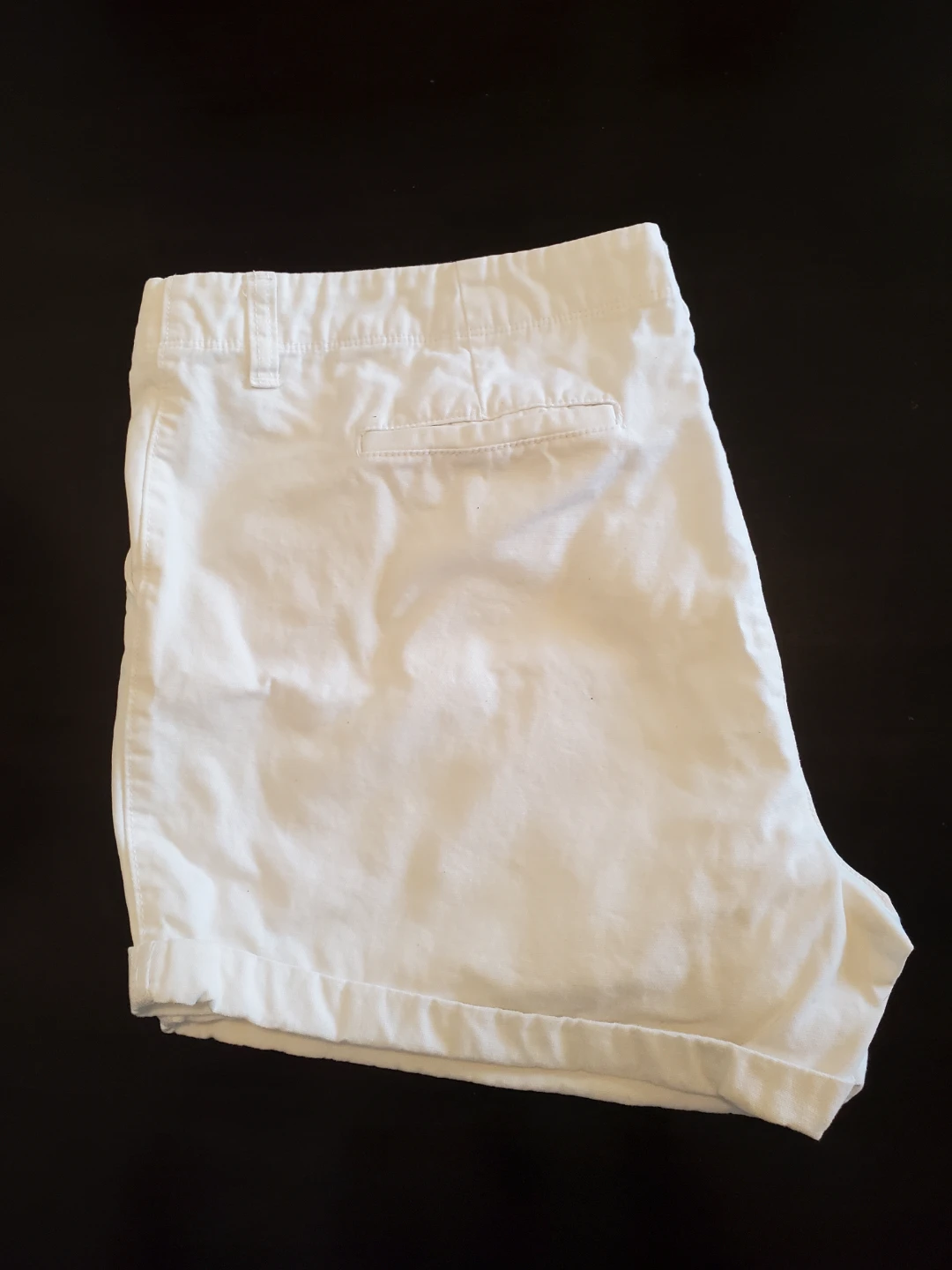 Plus Size Old Navy The Boyfriend White Shorts...VGUC - photo 3