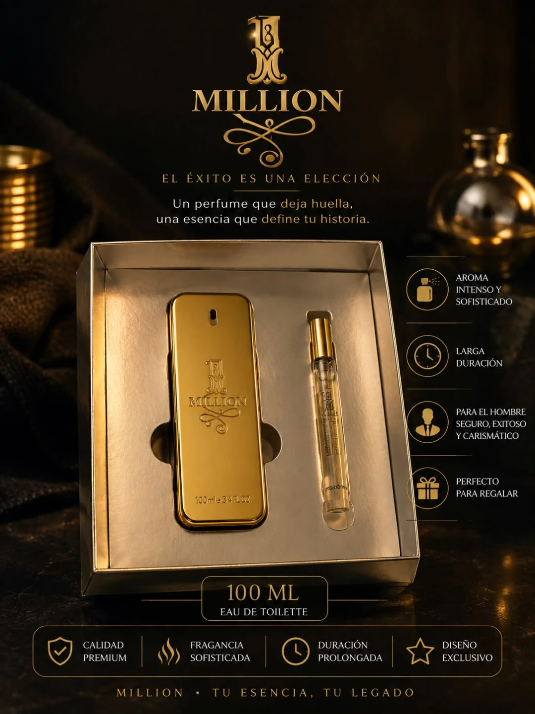 Paco Rabanne 1 Million Eau de Toilette Gift Set