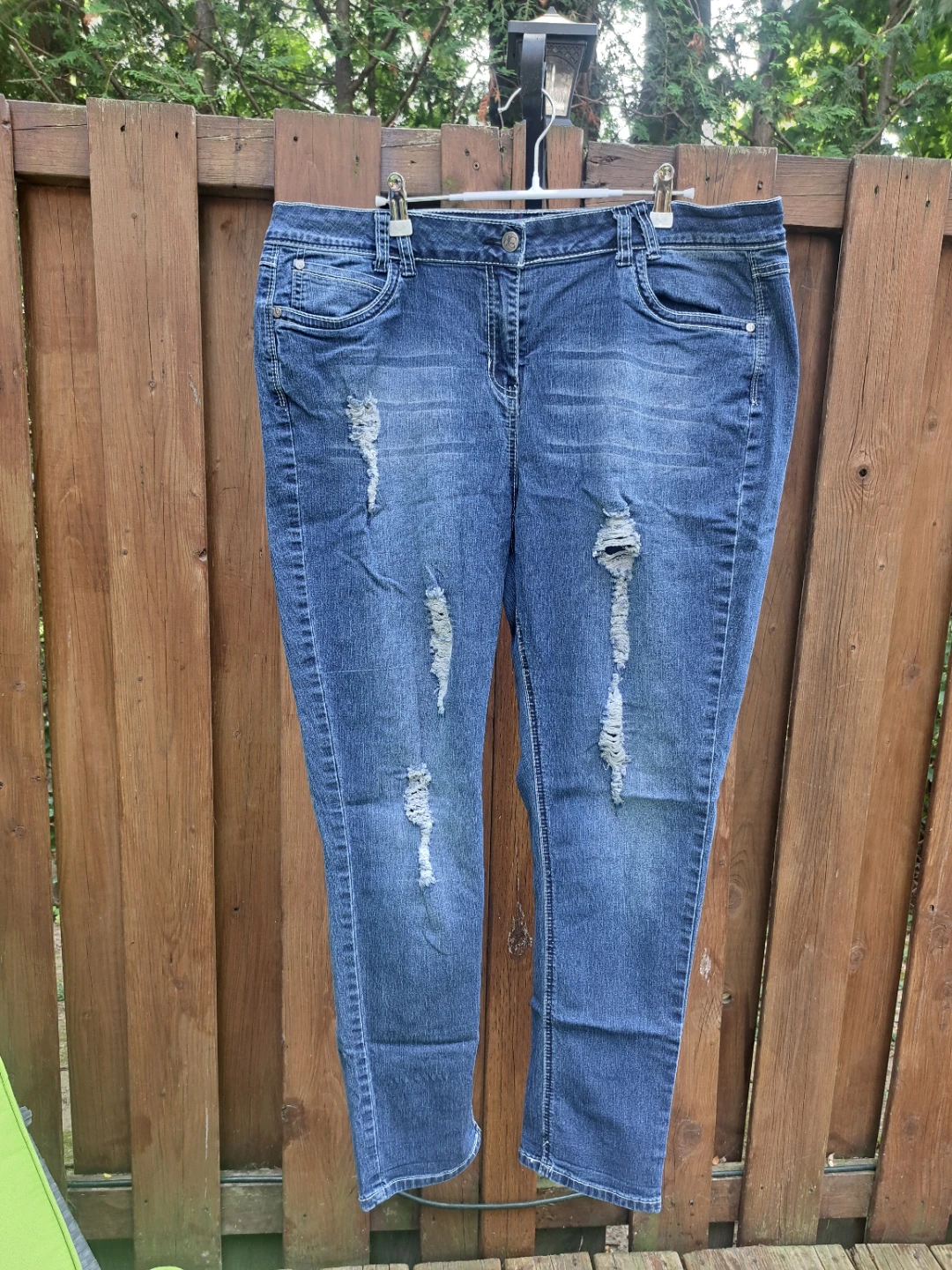 JC Jeans Distressed Skinny Jeans