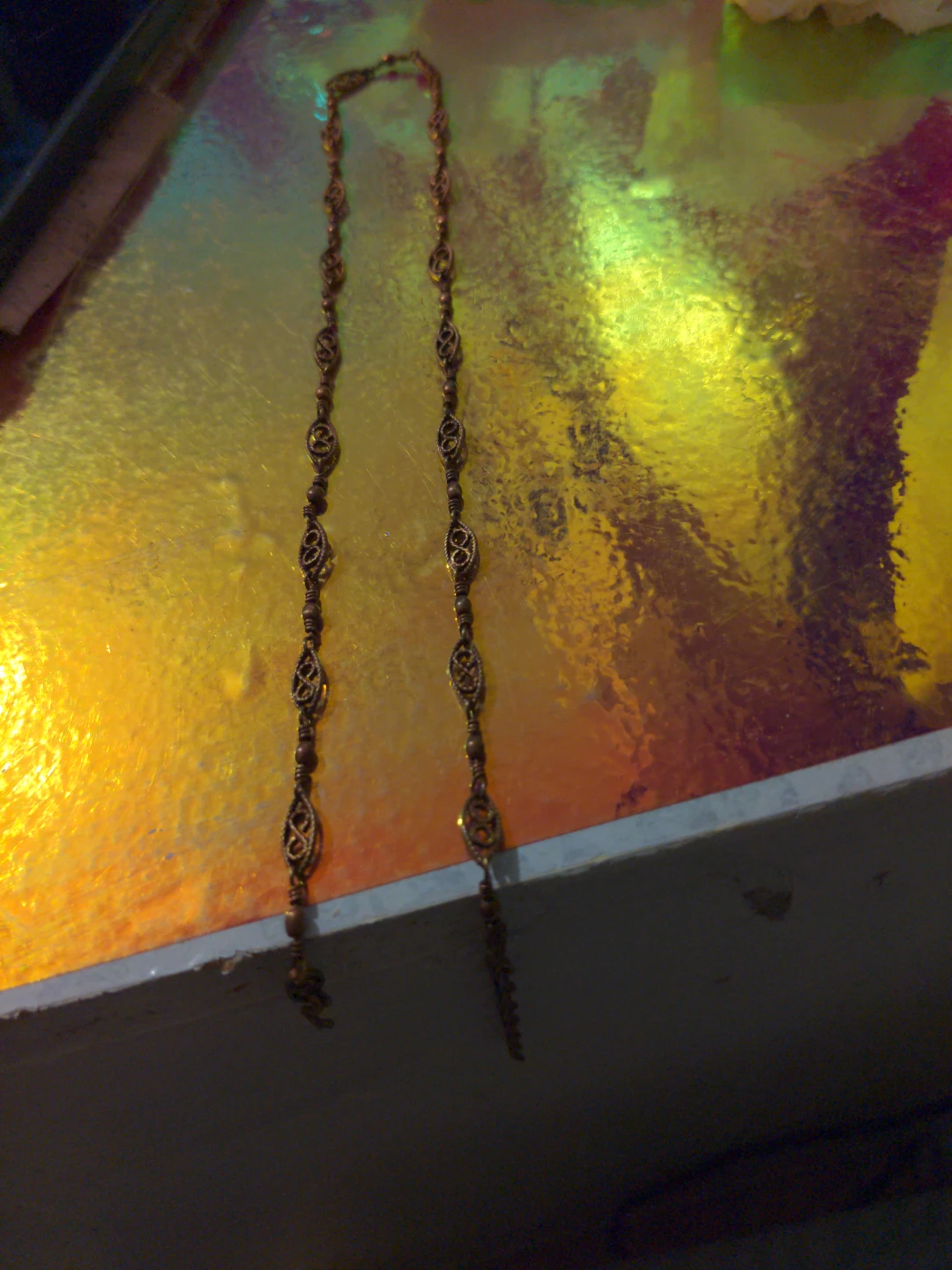 copper  Chain Necklace