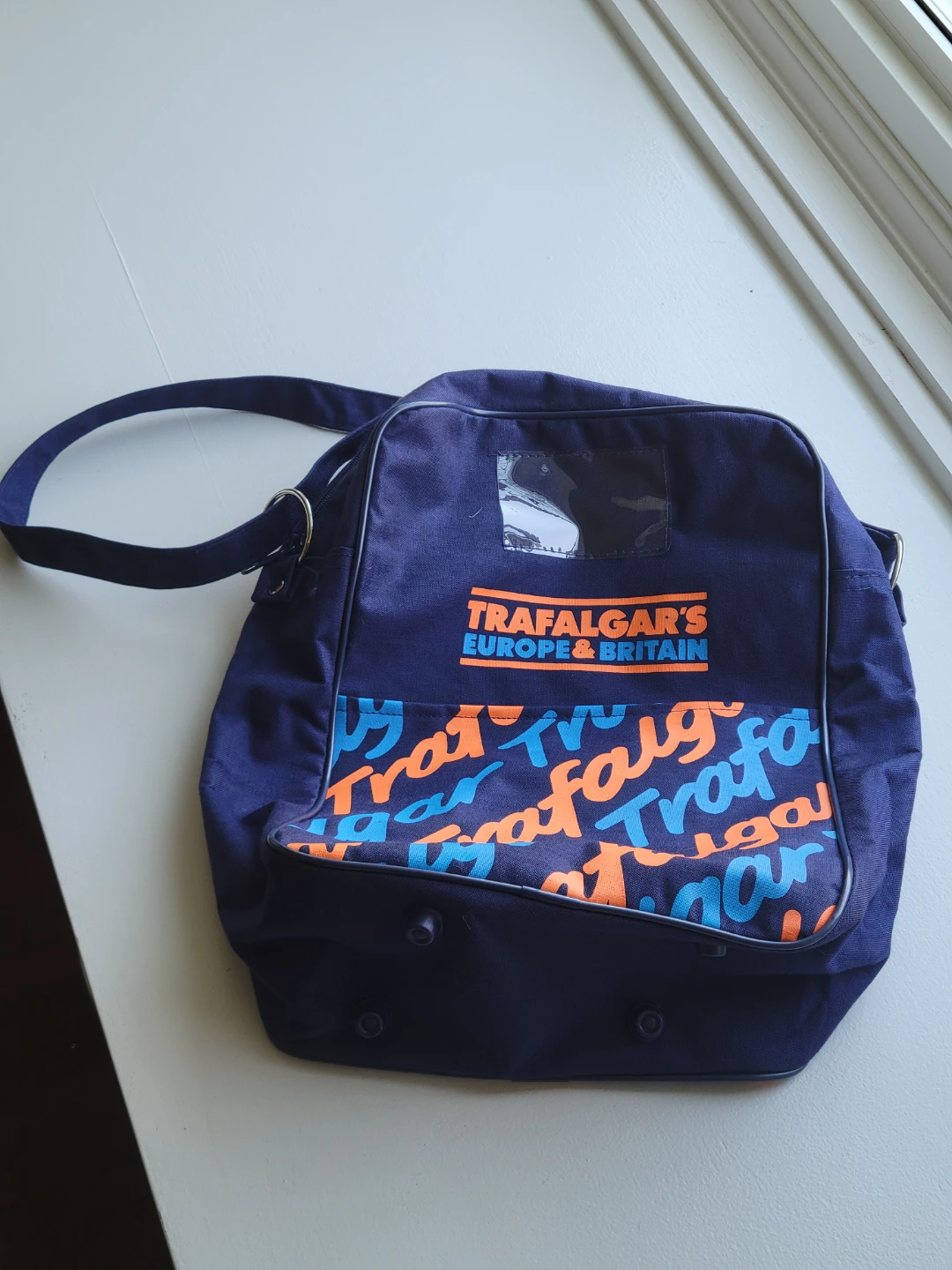 Vintage 1980s Europe & Britain Messenger Bag
