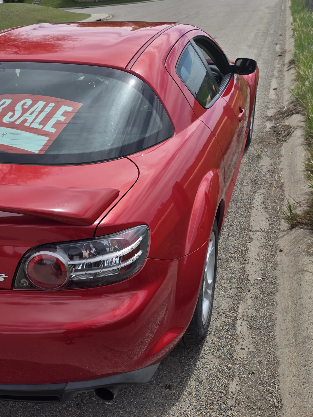 Red Mazda RX-8 Sports Car - photo 4