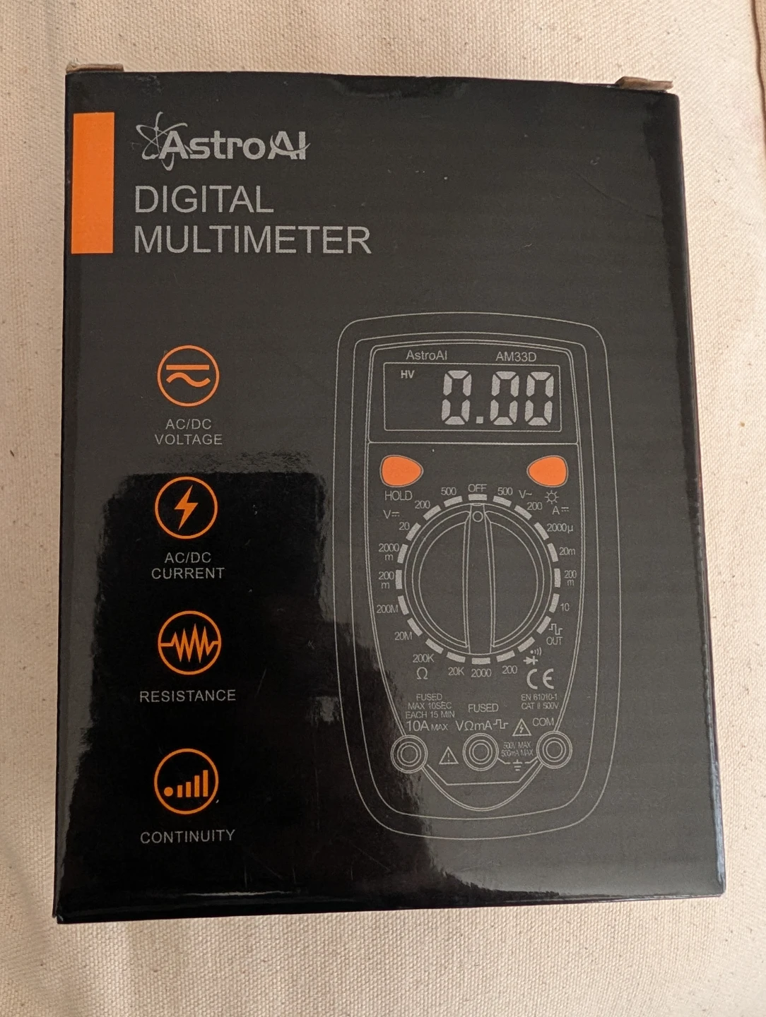 Brand new AstroAI AM33D Digital Multimeter - photo 3