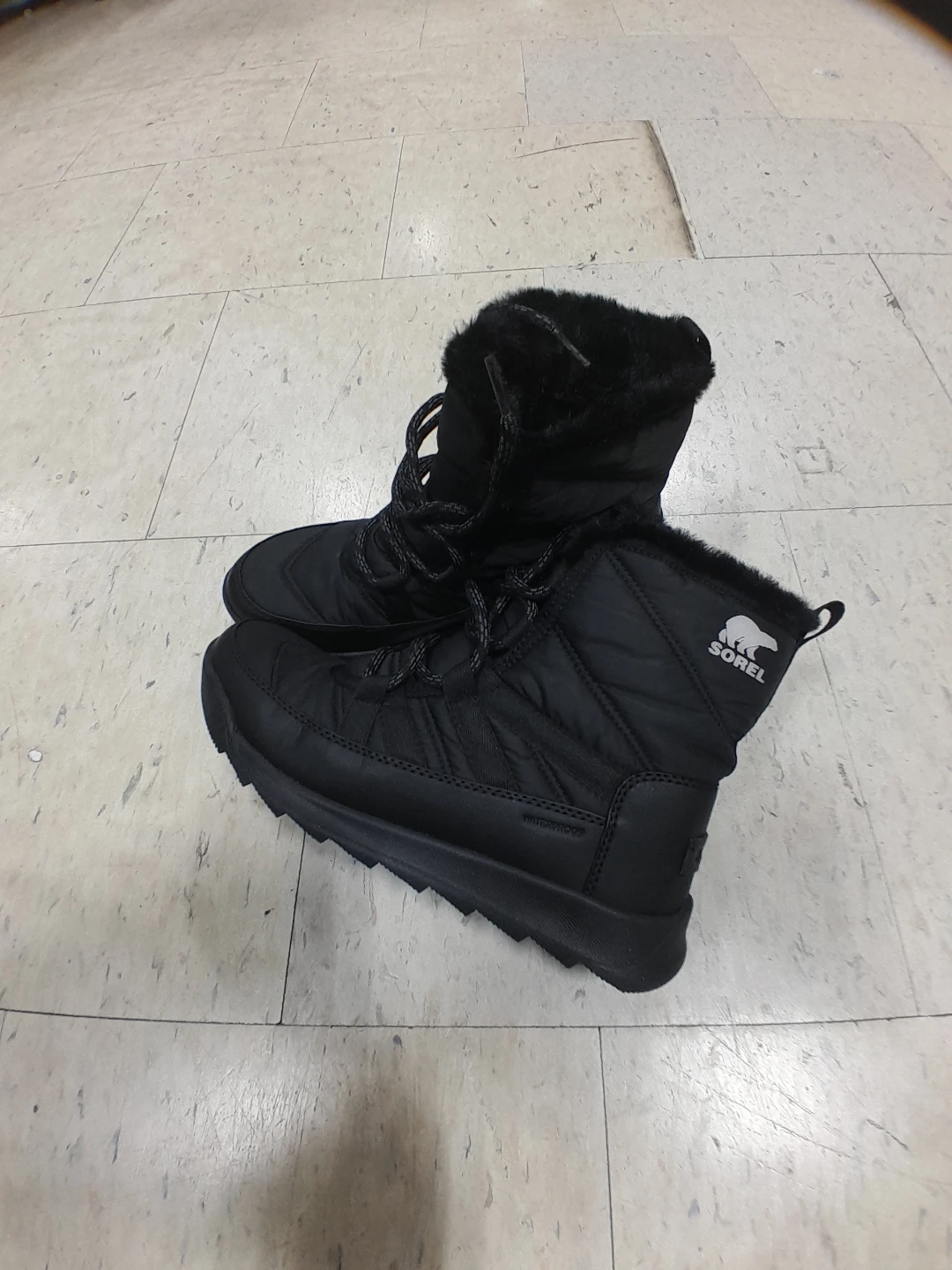 Sorel Black Winter Boots Women's Size 7 - photo 4