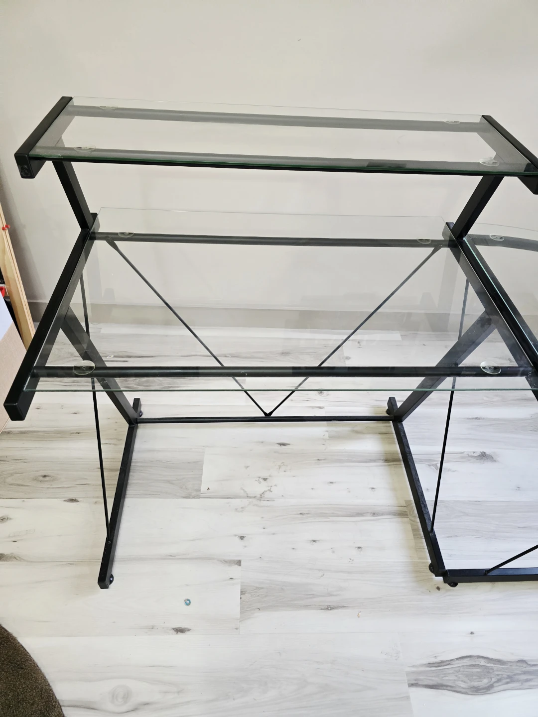Glass table office chair - photo 3