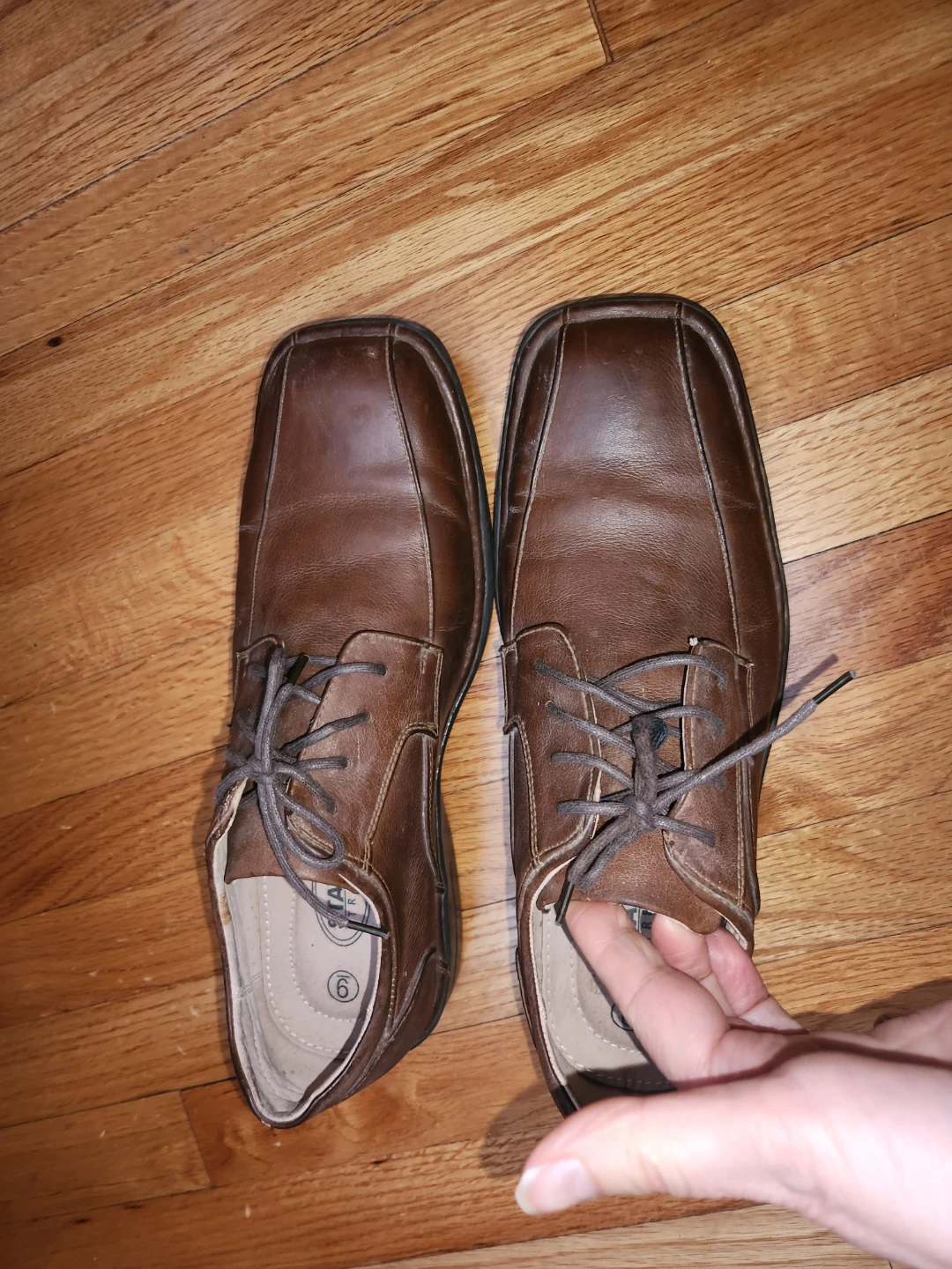 Vintage State Street Men's Brown Lace-up Dress Shoes - photo 3