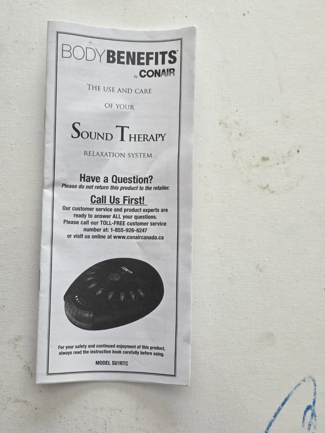 Conair Body Benefits Sound Therapy Relaxation System - photo 3