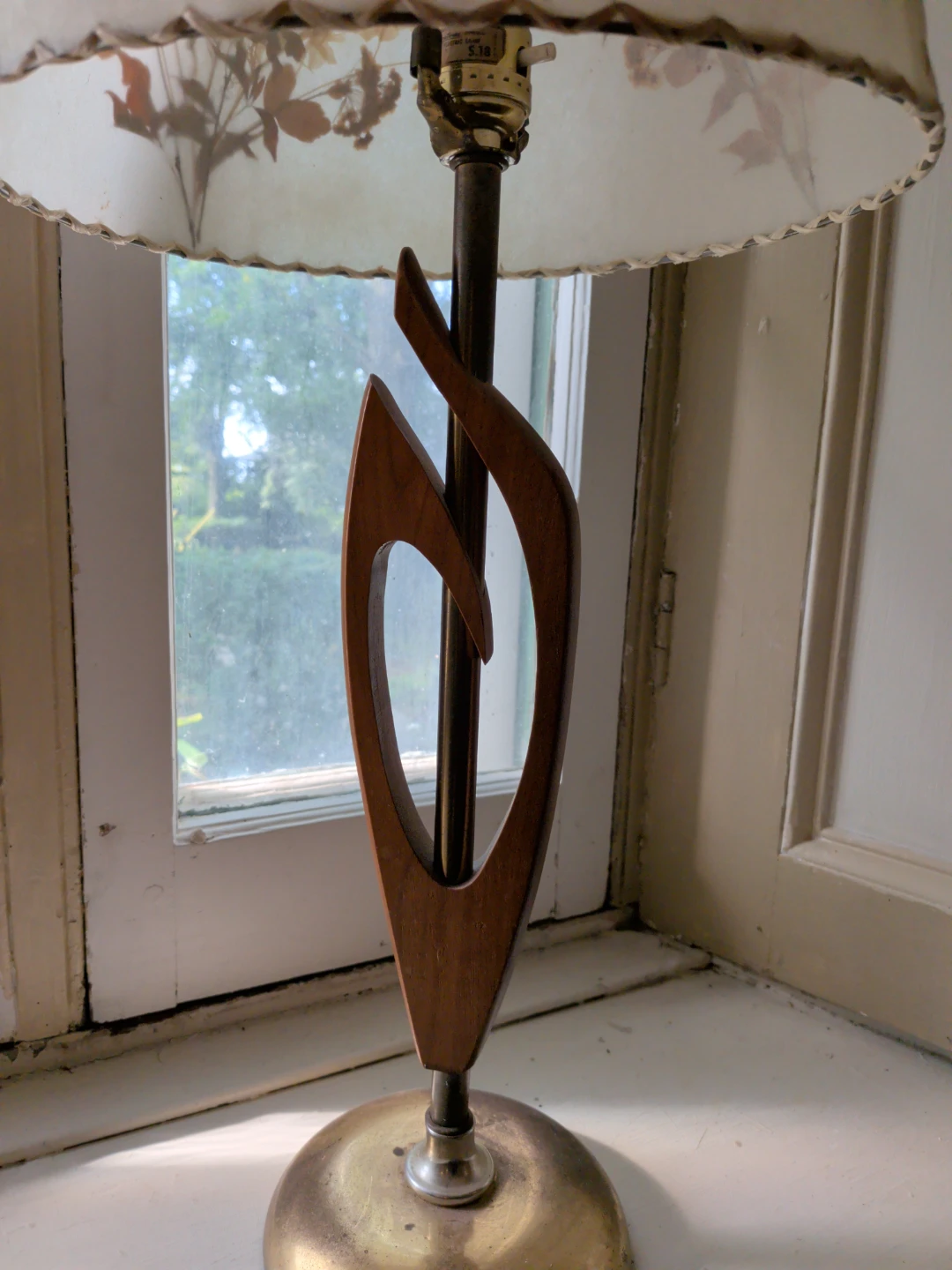 Vintage Floral Table Lamp - photo 3