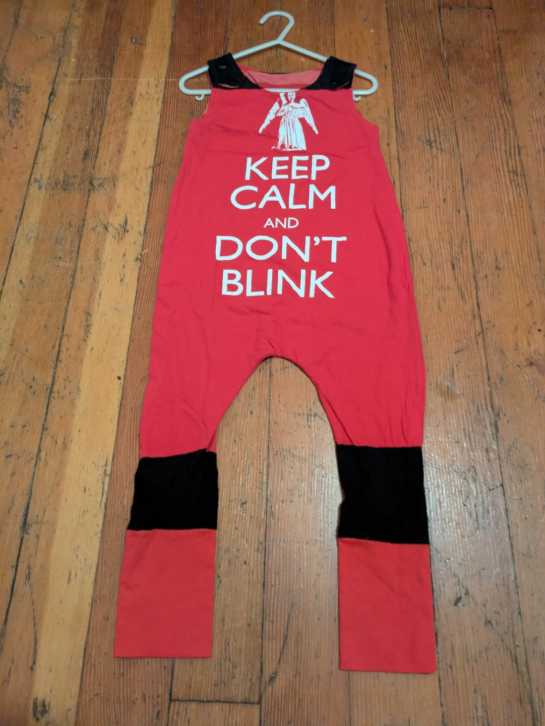 One of a Kind "Keep Calm and Don't Blink" Romper