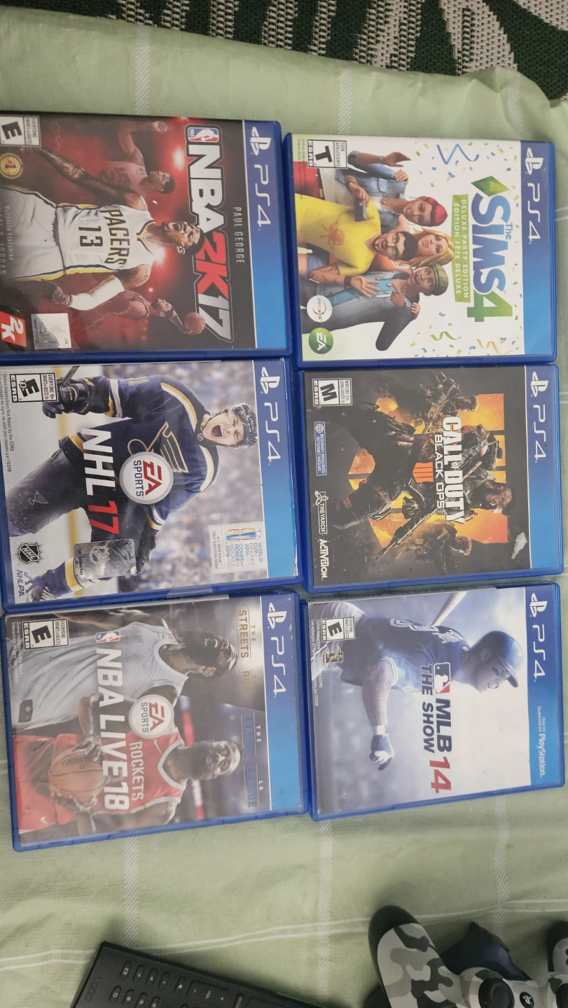 Bundle of 6 PS4 Video Games - photo 2