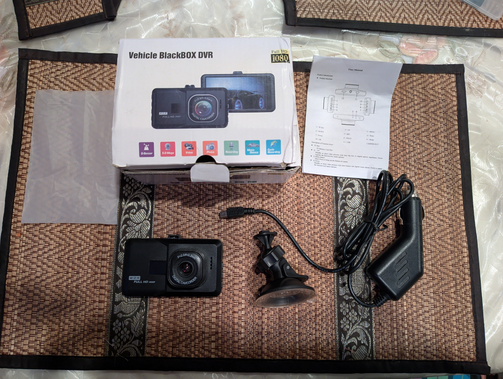 Vehicle BlackBOX DVR Dash Cam Full HD