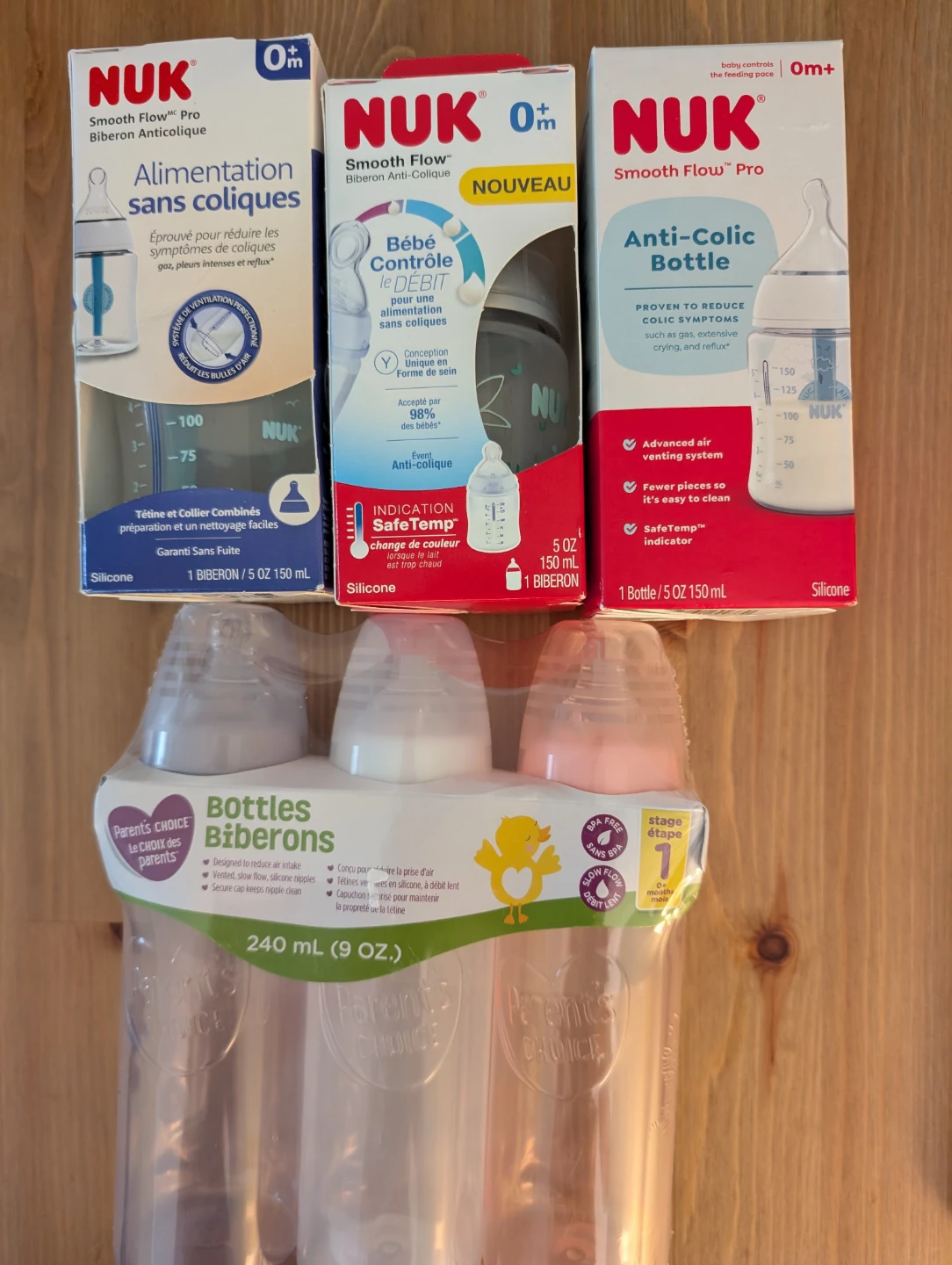 Bundle of Baby Bottles