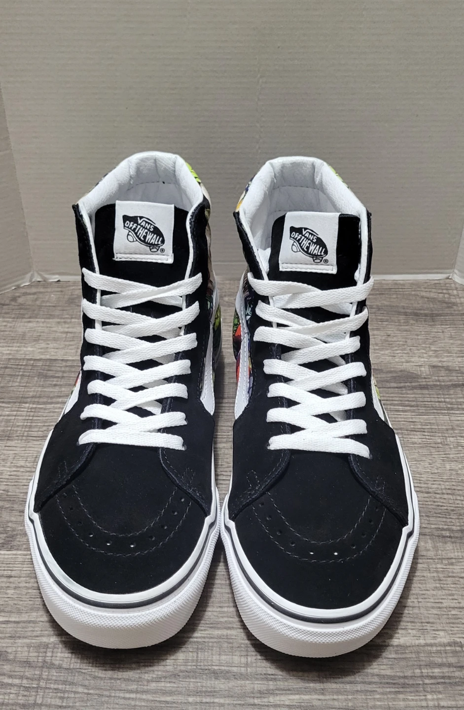Vans SK8-Hi Skull Fruit Print High Top Sneakers size 9.5 - photo 3