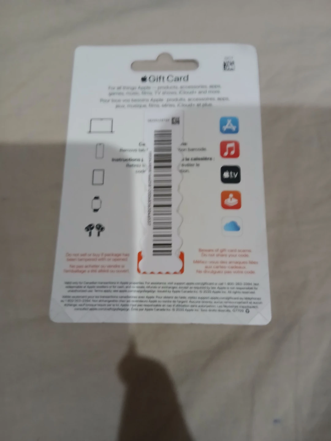 $100 Apple Gift Card