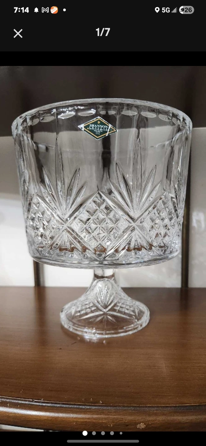 Dublin Collection Crystal Ice Bucket
