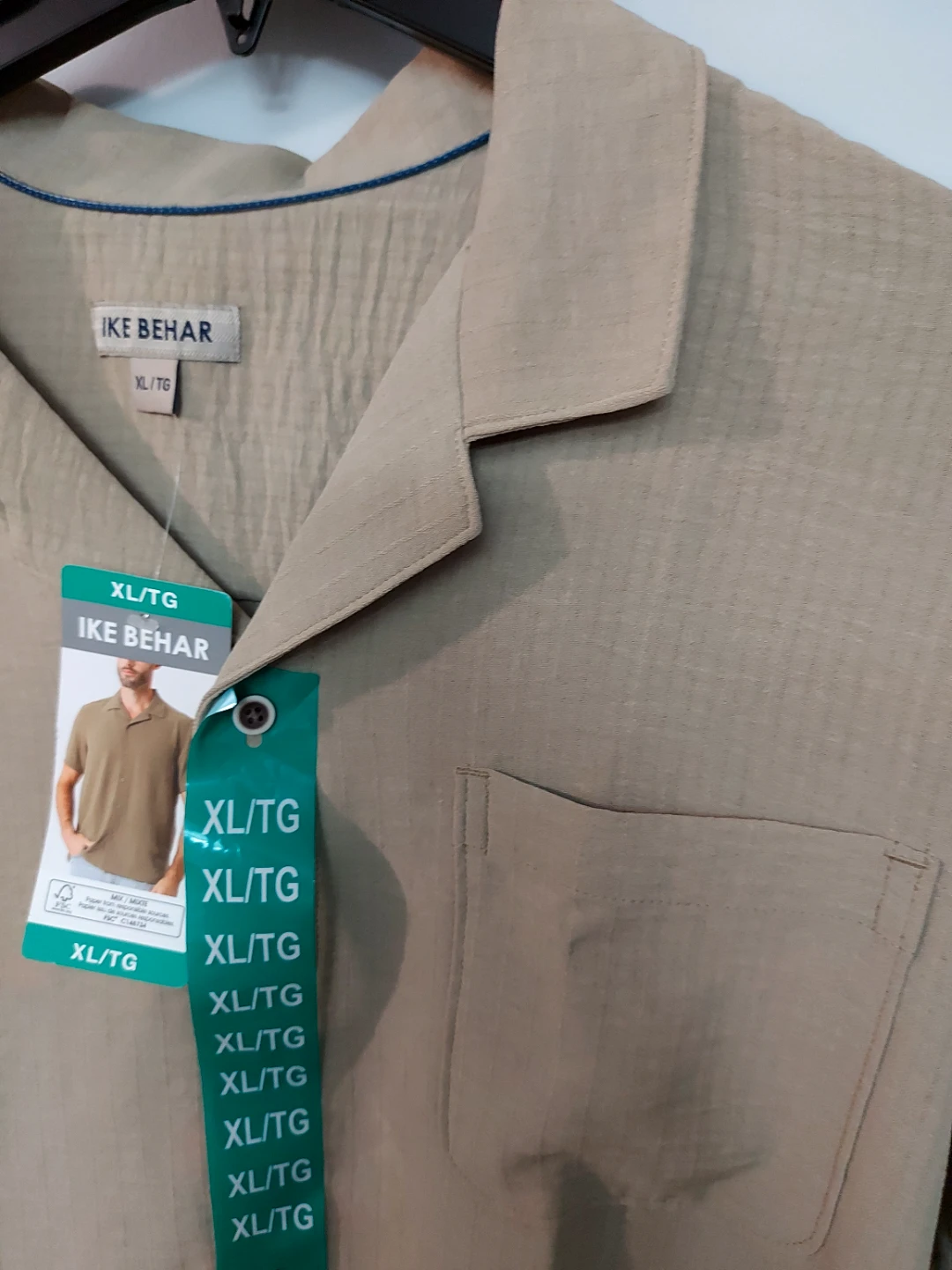 Ike Behar Men's XL/TG Short Sleeve Button-Up Shirt - photo 4