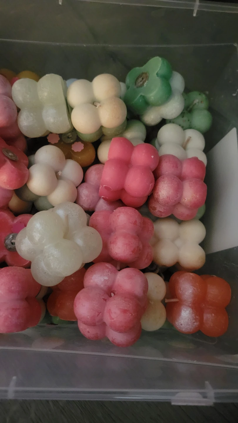 Bubble Shaped Candles - Mixed Colours - photo 3