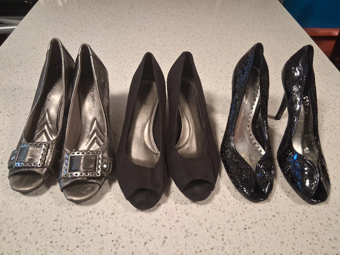 Size up heels