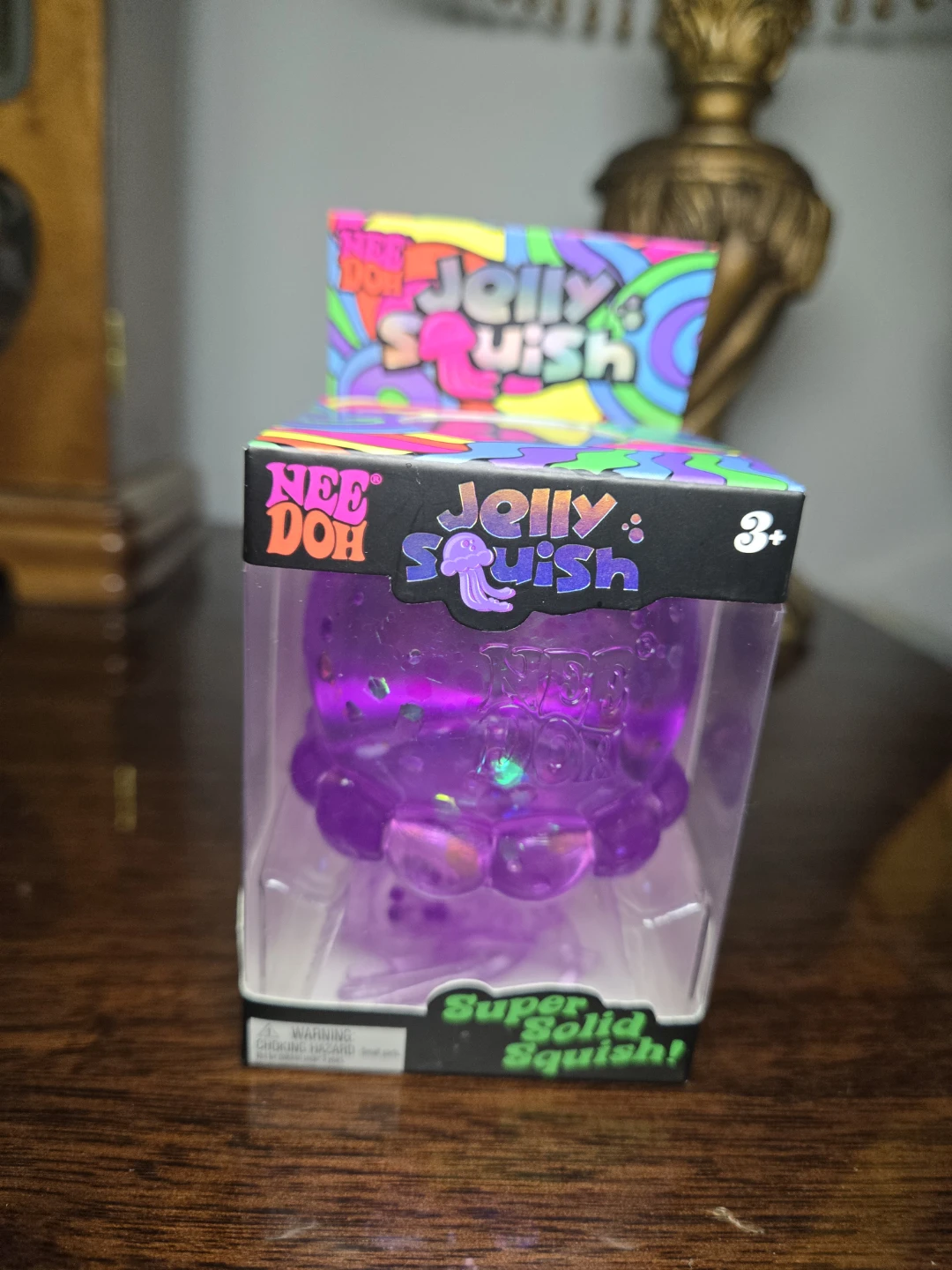 NeeDoh Jelly Squish Super Solid Squish Toy