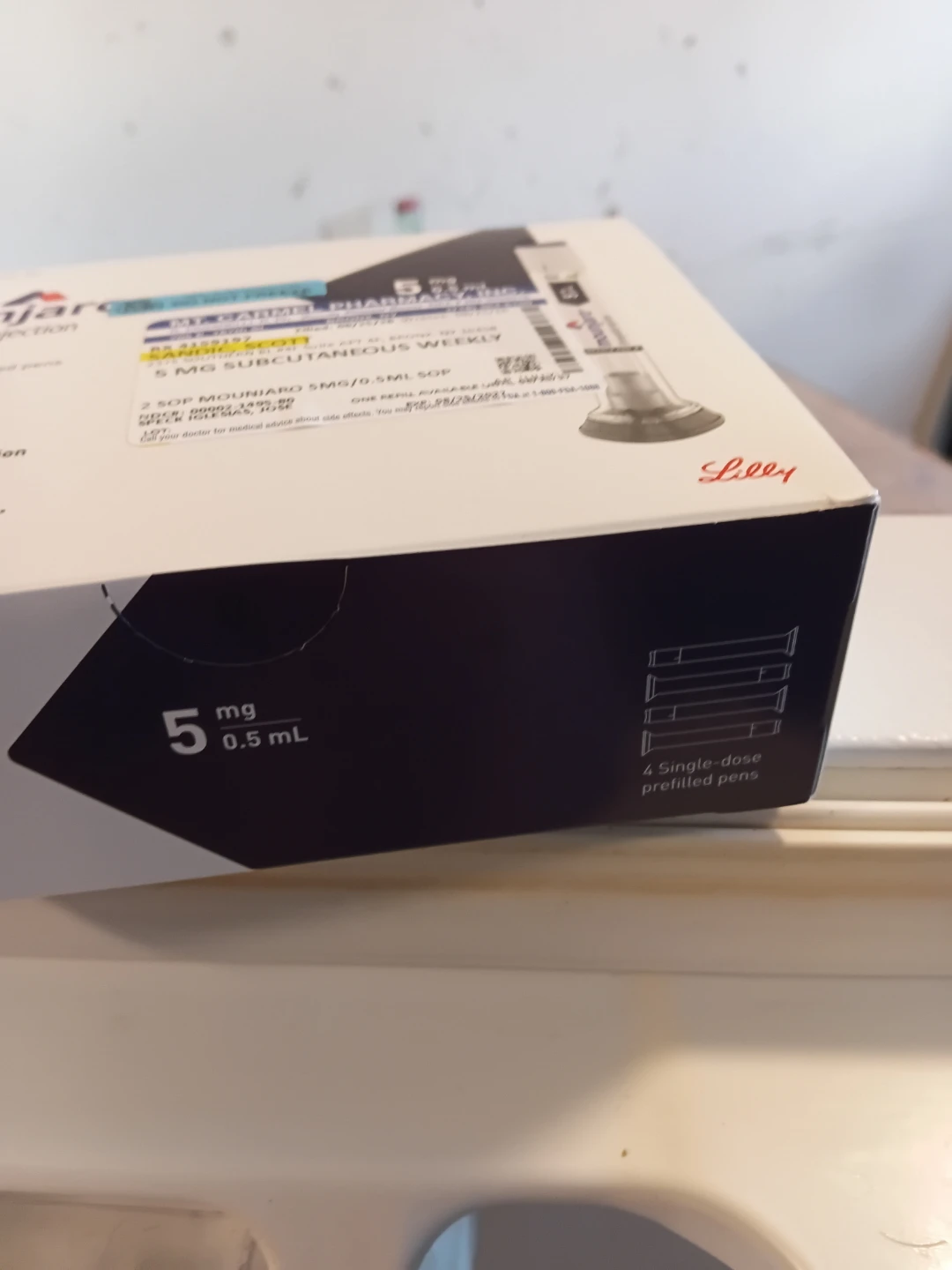 Mounjaro 5mg Injection 4 Single-Dose Prefilled Pens