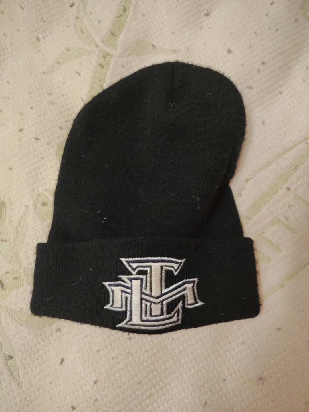 Black Beanie with TLC Logo - photo 2