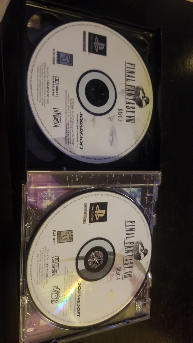 Final Fantasy VIII missing disc 1 an manual - photo 4