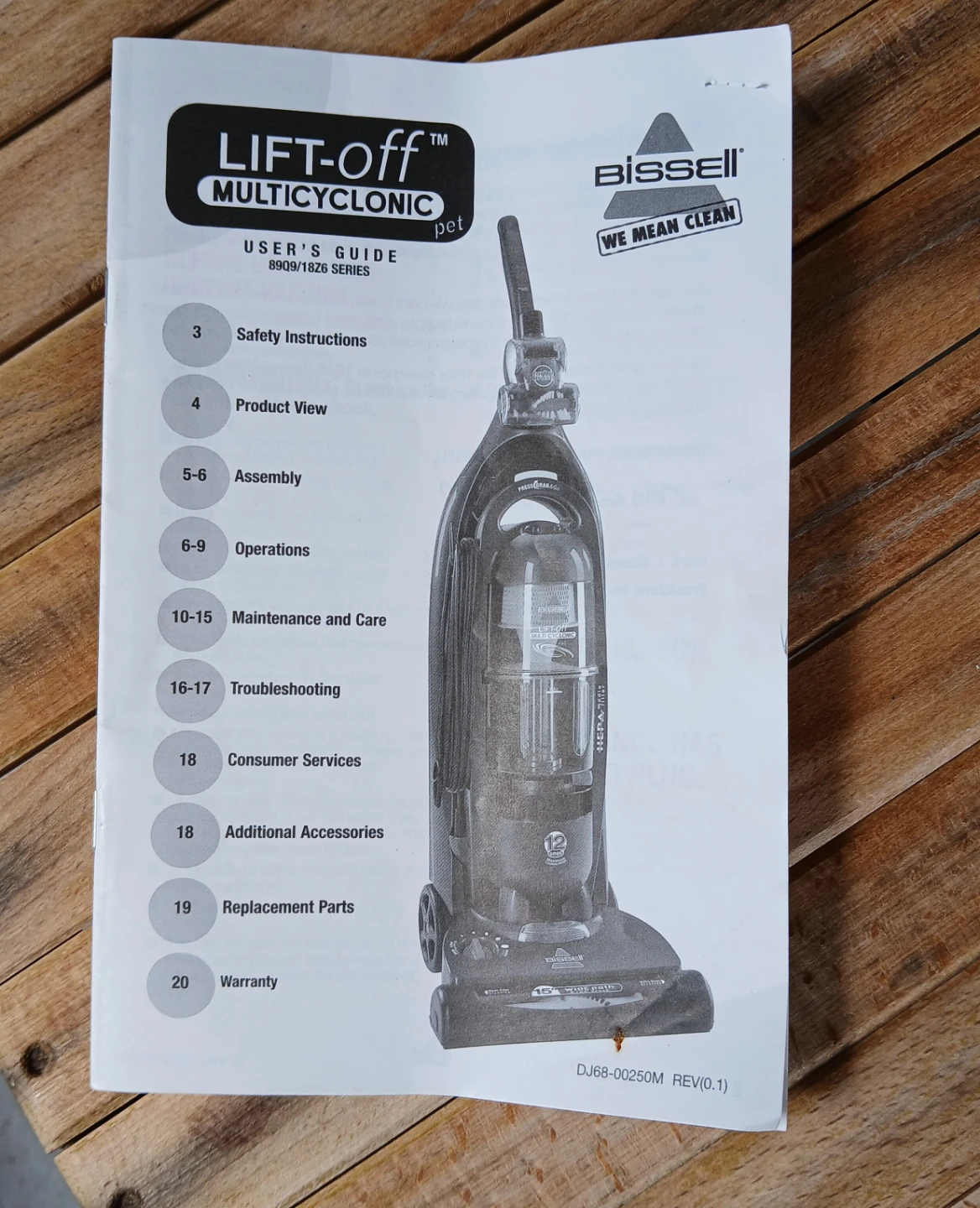 Bissell Lift-Off MultiCyclonic Pet Vacuum - photo 4