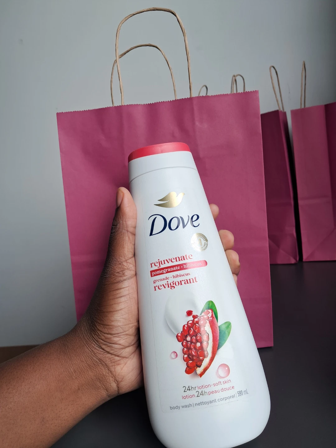 Dove Rejuvenate Body Wash & Body Scrub Set - photo 3