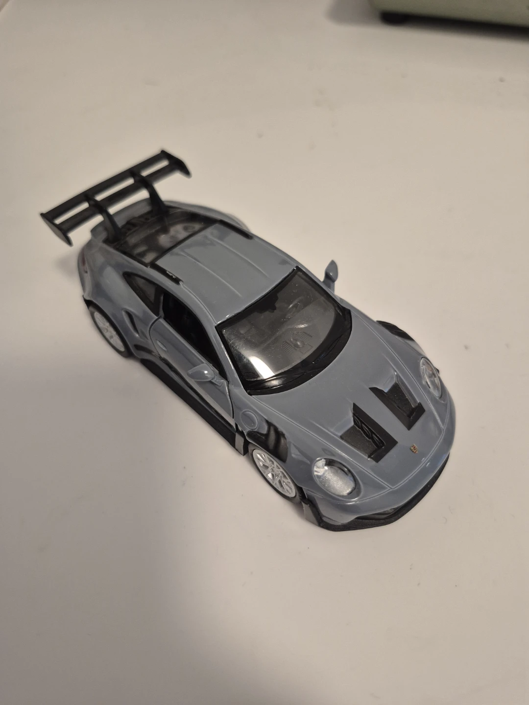 Porsche 911 GT3 RS Diecast Car in Grey