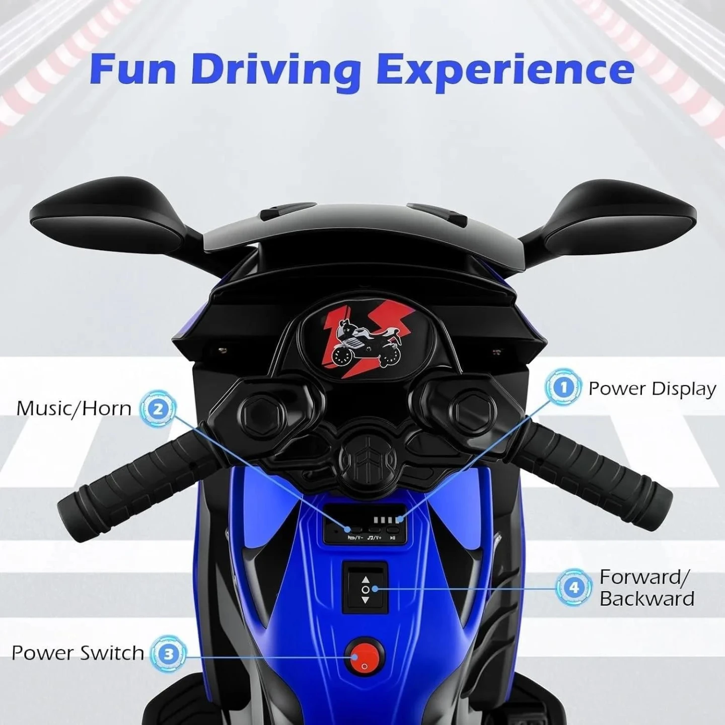 Kids Electric Motorcycle Toy - photo 3