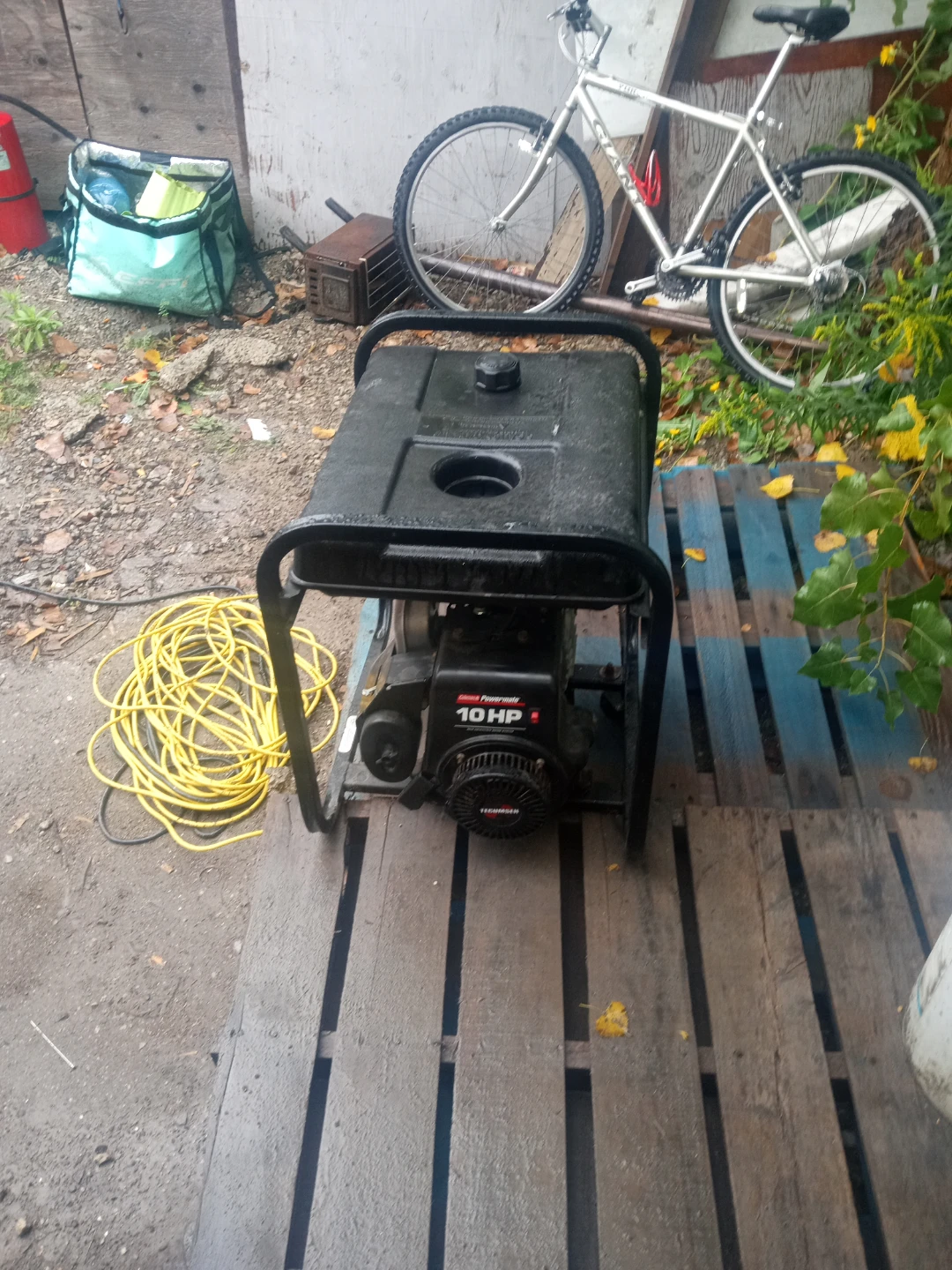 Coleman 5000 watt generator - photo 2