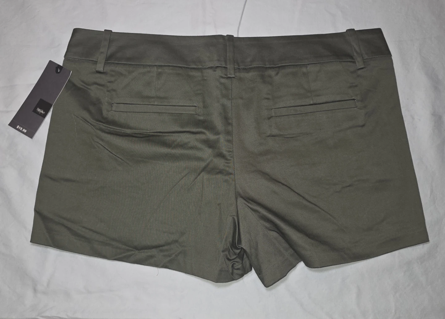 Mossimo Women's Shorts Size 14 Olive Green - photo 2