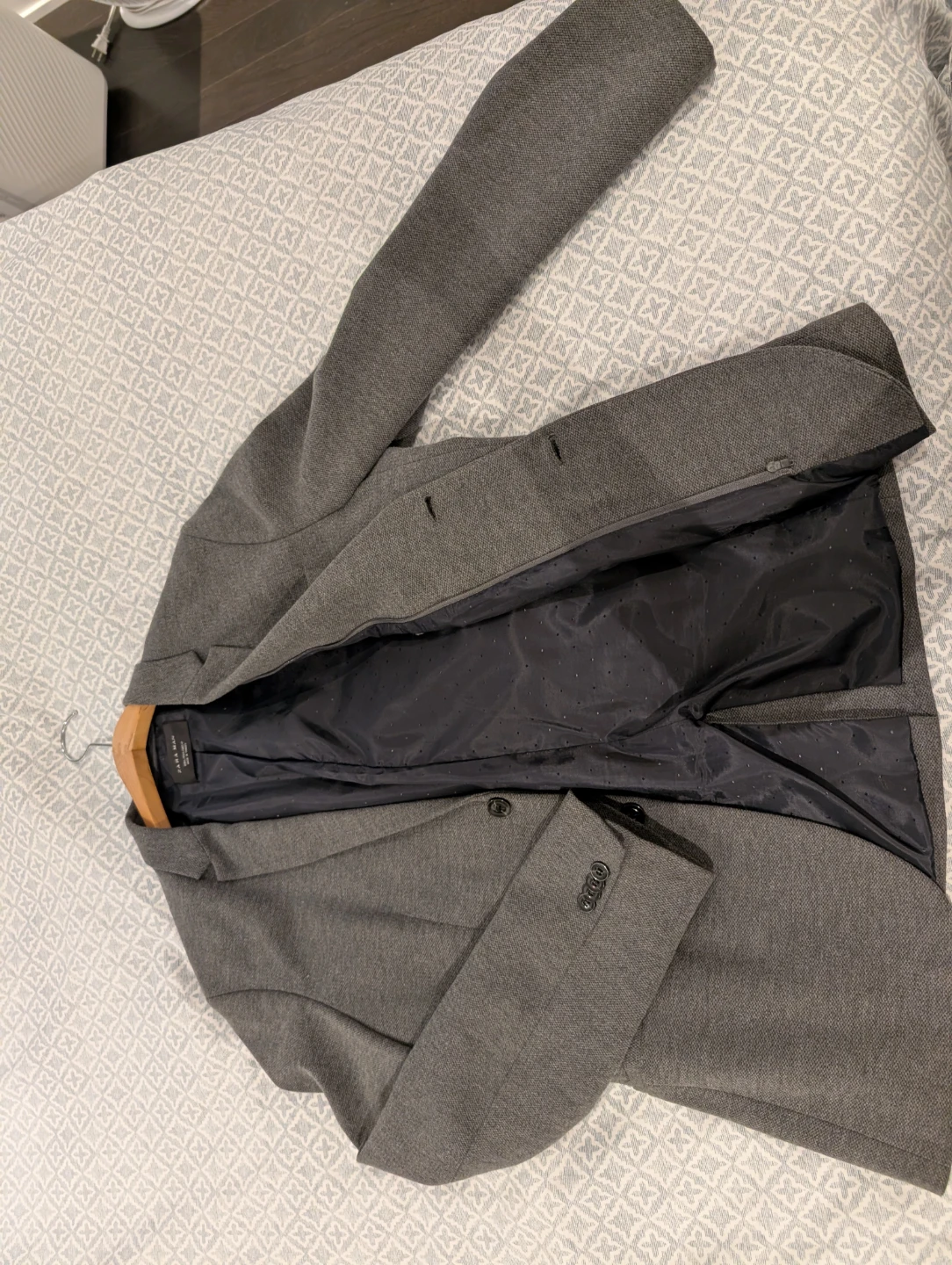 ZARA MAN Grey Blazer - photo 3