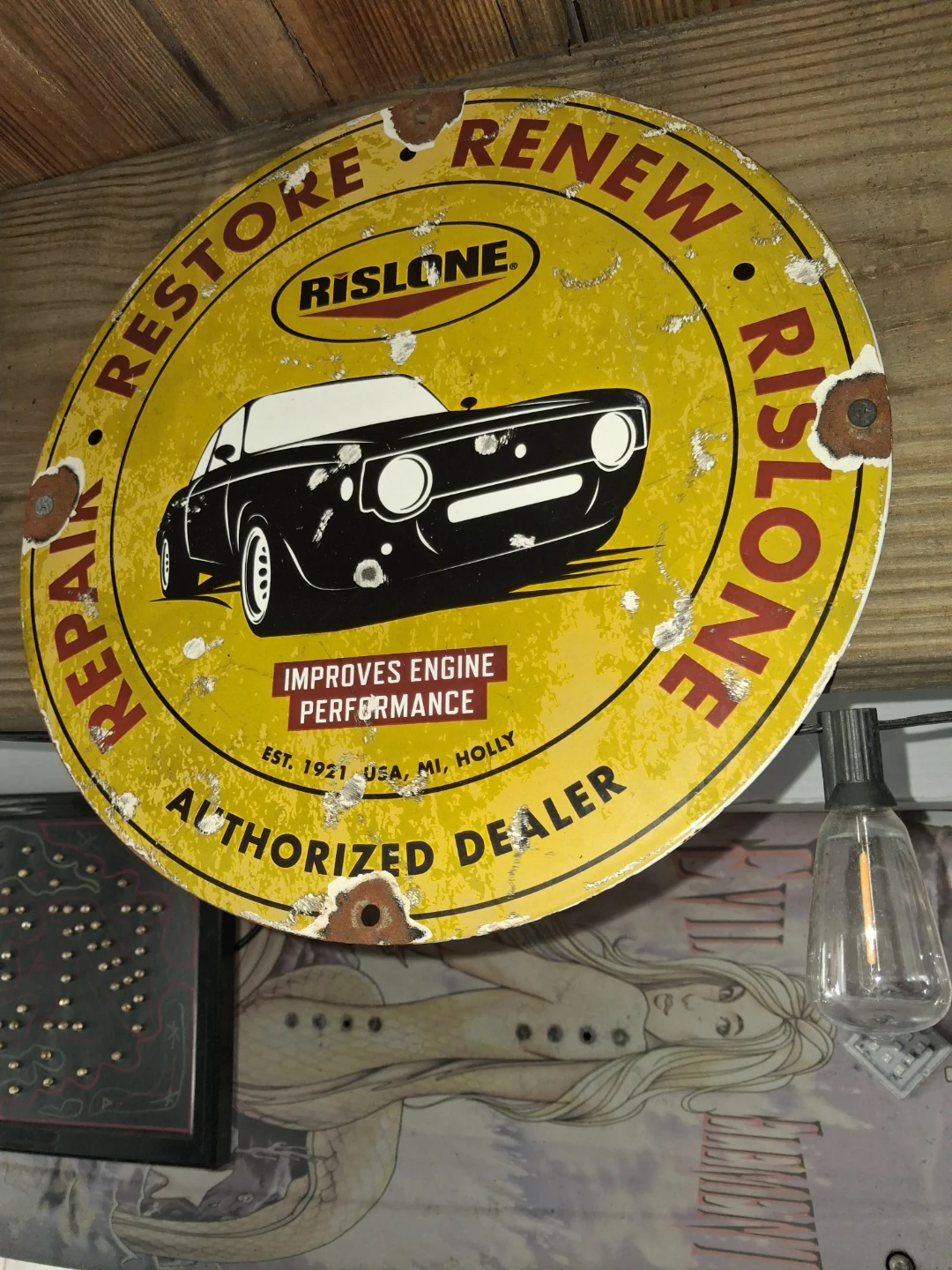Rislone Authorized Dealer Sign