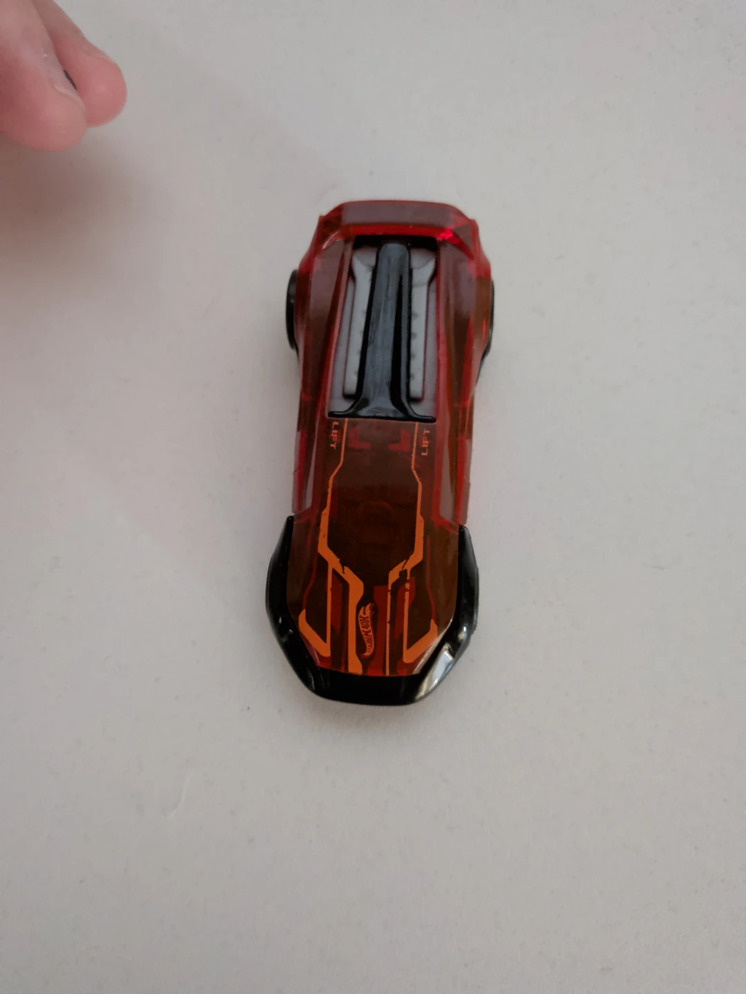 Hot Wheels Red Translucent Toy Car - photo 4