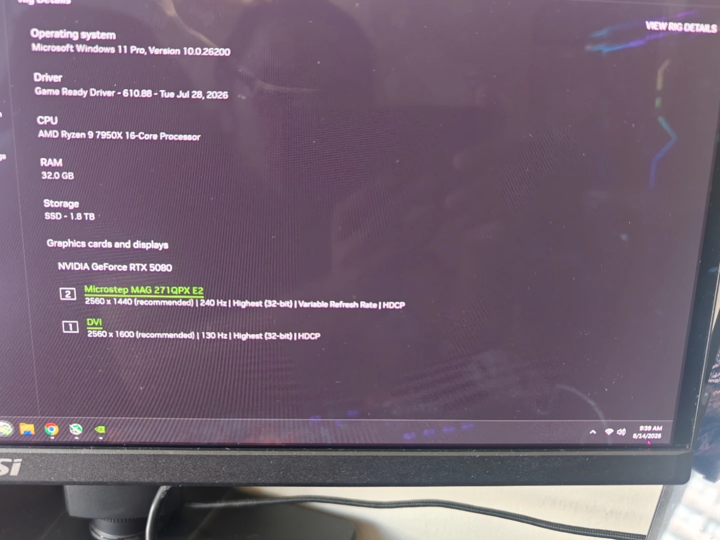 ASUS TUF Gaming GeForce RTX 5080 16GB - photo 3
