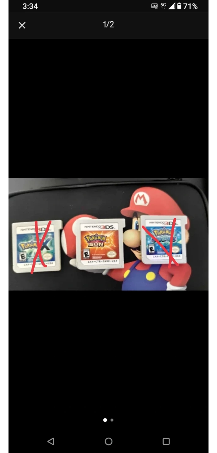 Nintendo 3DS Pokemon  X, Sun, & Alpha Sapphire