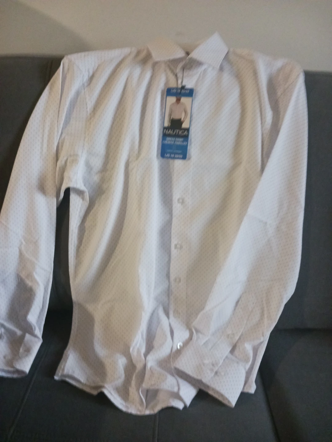 Nautica Men's Dress Shirt L/G 16 32/33 - photo 4