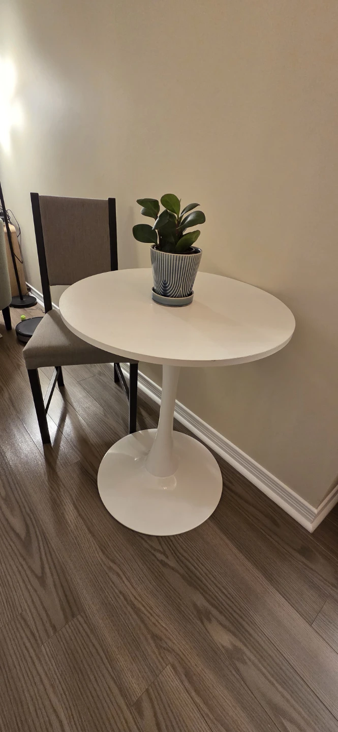 Table Tulip Style White